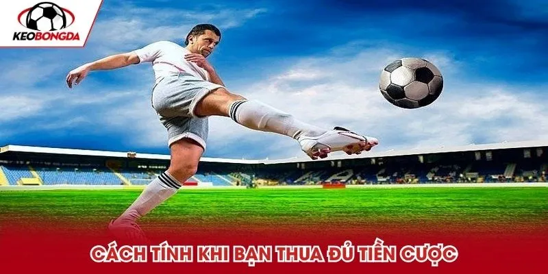 Cách tính khi bạn thua đủ tiền cược