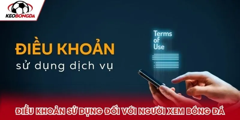 Điều khoản sử dụng đối với người xem bóng đá