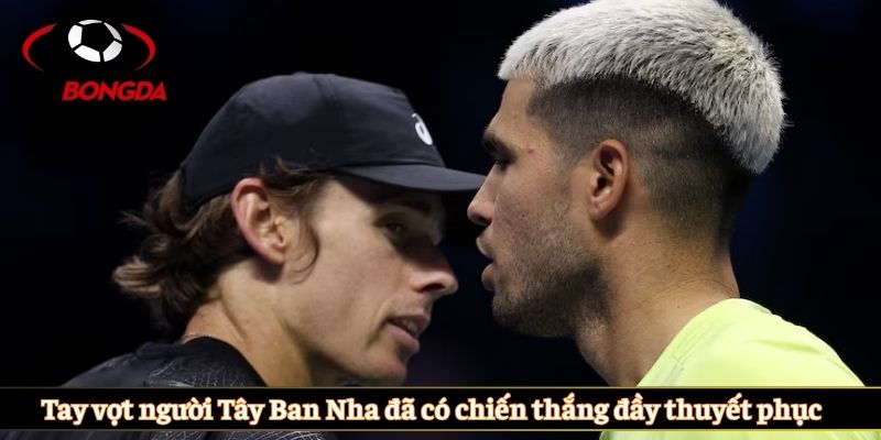 Tay vợt người Tây Ban Nha đã có chiến thắng đầy thuyết phục