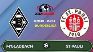 Nhận định Monchengladbach vs St Pauli